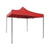 Gazebo Plegable Rojo Con Saco 4 Pesos Metal Poliester 3x3 Rebecca Mobili