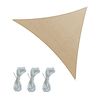 Cortina A Vela Parasol Toalla Triangular Beige Polietilene 5x5x5 Rebecca Mobili