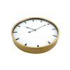 Reloj De Pared Relojes Blanco Dorado Mdf Metal Vidrio 40x40x6 Rebecca Mobili