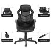 Silla Gaming Silla De Escritorio Ejecutiva En Cuero Sintético Negro Rebecca Mobili