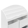 Estanteria Juguetes Infantil Mdf Blanco Gris Con 4 Cajas Rebecca Mobili