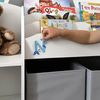 Organizador De Juguetes Mueble Habitación Infantil Mdf Blanco Con 2 Cajas 5 Compartimentos Rebecca Mobili