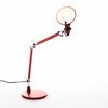 Lámpara De Mesa Tolomeo Micro Artemide   Rojo