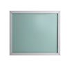 Espejo De Baño Reversible De 60x70 Con Lámpara Cromada