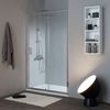 Puerta De Ducha Para Hueco 130 Cm Cristal Claro Reversible | New Giada