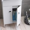 Mueble Lavadero 50 Cm Blanco Con Tabla De Lavado Extraíble |pratico