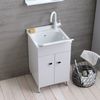 Mueble Lavadero 50 Cm Blanco Con Tabla De Lavado Extraíble |pratico