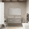 Mueble De Baño Bicolor De 120 Cm, 4 Cajones Y Doble Lavabo | Magnolia