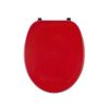 Cubierta De Asiento De Inodoro Universal Rojo Frambuesa Con Tratamiento Antibacteriano