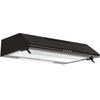 Glem Visera Parasol 60cm 250m3/h Negra - Ghc625bk