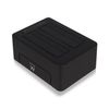 Dock Station Dual Ewent Aaacet0186 Dual 2.5"-3.5" Usb 3.1 Abs Negro