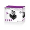 Dock Station Dual Ewent Aaacet0186 Dual 2.5"-3.5" Usb 3.1 Abs Negro