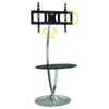 Techly Ica-tr13 Soporte De Pie Para Pantalla Plana 177,8 Cm (70") Soporte Del Panel Plano Y Fijo Negro, Plata