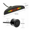 Sensor De Aparcamiento Kit De 4 Sensores Radar Con Sonido Y Pantalla Led Parking