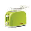 Girmi Tp1103 Tostadora 2 Rebanada(s) 800 W Verde, Blanco