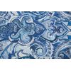 Fundas De Almohada 50 X 80 Cm (2 Uds) 100% Algodón Azul Paisley