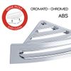 Soporte Esquinero Para Ducha En Abs Cromado