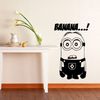 Sticker Decoración Adhesivo Pared Muro Wall Removibile Minion