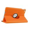 Funda Cover 360% Case Rodante Cuero Ecológico Naranja Con Stand Para Apple Ipad Mini 4