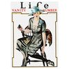 Legendarte - Cuadro Lienzo, Impresión Digital - Life Magazine September 1921 - C. Coles Phillips - Decoración Pared Cm. 50x70