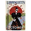 Legendarte - Cuadro Lienzo, Impresión Digital - Lippincott's October 1895 -will Carqueville - Decoración Pared Cm. 40x60