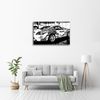 Legendarte - Cuadro Lienzo, Impresión Digital - Coches De Carrera No. 2 - Decoración Pared Cm. 60x90