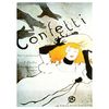 Legendarte - Cartel Publicitario Vintage Confetti - Cuadro Lienzo, Impresión Digital Cm. 50x70