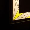 Espejo De Pared 60x80 Con Decoración Satinada En Color Retroiluminada