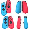 Mando Fenner Inalámbrico Para Para Nintendo Swtich Joy-con Azul Y Rojo