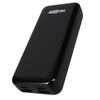 Powerbank 10000mah 2 Puertos Usb Y Pantalla Informativa Led Negro Max Excell