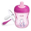 Taza De Entrenamiento Con Pico X1 Rosa 6m +