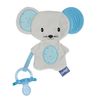 Peluche Mordedor Para Bebé Fresh Friend Azul 4m + Chicco