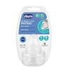 Chicco Tetina Physio 6m+ Flujo Papilla Silicona 2 Ud