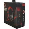 Techmade Fl1 Auriculares Alámbrico Diadema Juego Negro, Rojo