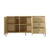 Cómoda Scandi 2d3s 157x40x82 Beige