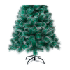 Solagua Árbol De Navidad Artifiicial Pino Hoja De Aguja De 120cm 110 Ramas, Nevado Abeto Artificial Ignífugo Con Hojas De Aguja Y Soporte Metálico, Diámetro 60cm