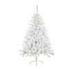 Solagua Árbol De Navidad Artificial Blanco De 120cm 184 Ramas, Árbol De Hoja Espumillón Con Soporte Plástico