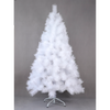 Solagua Árbol De Navidad Artifiicial Pino Hoja De Aguja De 150cm 160 Ramas, Blanco Abeto Artificial Ignífugo Con Hojas De Aguja Y Soporte Metálico, Diámetro 75cm