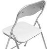 Silla Metal Plegable Blanco