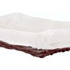 Bandeja Mimbre Rectangular  - Marrón (55 Cm)