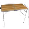 Mesa Plegable De Camping (96x60 Cm) Madera