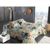 Colcha Estampada Reversible Arce 235x270 Cm - Cama 135 Cm