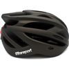 9transport Casco Ciclismo Para Adulto, Talla Única Ajustable, Con Visera, Color Negro