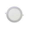 Downlight Led Redondo Ultraplano Plata 18w Plata Cálida 3000k Plata Cálida 3000k