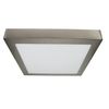 Downlight Superficie Cuadrado Niquel Satinado 25w