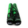 Puños Nokaic Para Patinete Freestyle 160mm, Color Negro-verde