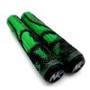 Puños Nokaic Para Patinete Freestyle 160mm, Color Negro-verde