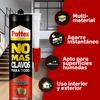 Pack De 6 Pattex No Más Clavos Hightack, Adhesivo De Montaje Blanco Extrafuerte Para Zócalos, Frisos, Perfiles, Encimeras Y Paneles Decorativos