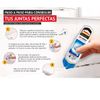 Pack De 6 Unidades Pattex Re New - Silicona Baño Sano. Masilla Para Juntas Del Baño, Antimoho Y Resistente Al Agua Con Aplicador De Fácil Uso.