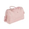 Bolso Canastilla Con Cambiador Flower Mellow Rosa